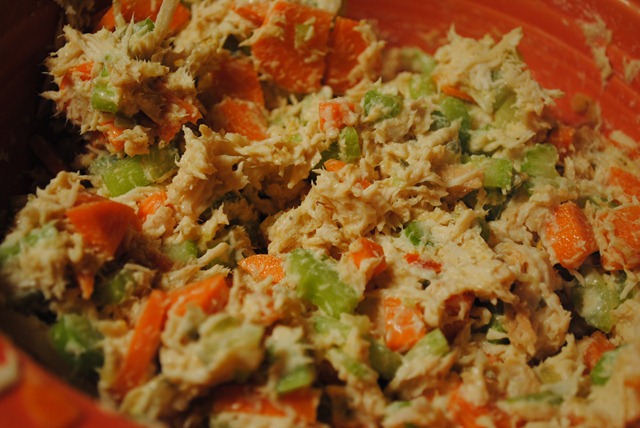 Curried Chicken Salad. Enter curried chicken salad!