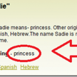 sadie sadie