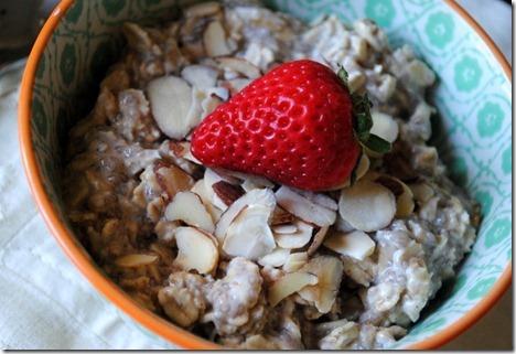 oatmeal cookie dough overnight oats