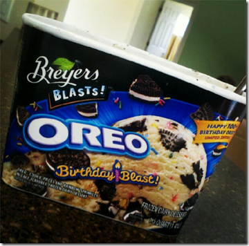 oreo birthday blast ice cream