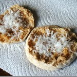 english muffin honey cocont english muffin honey cocont