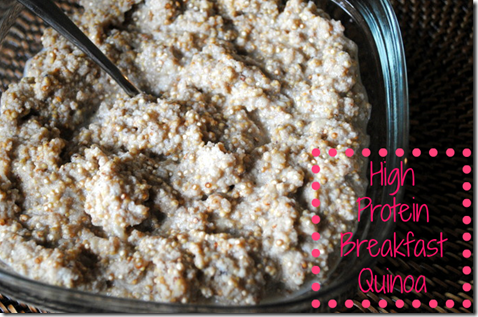 protein breakfast quinoa