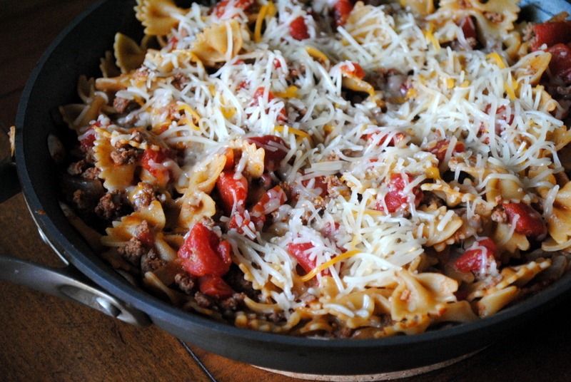 Taco Pasta Skillet Recipe