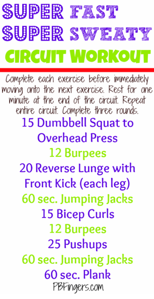 fast circuit workout