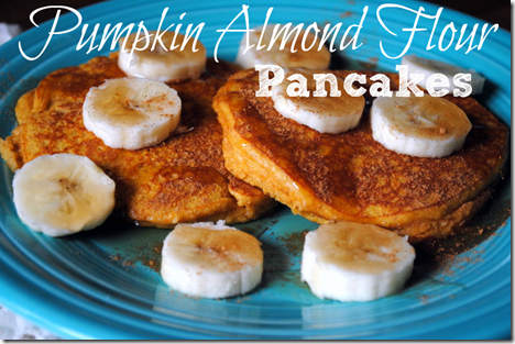 pumpkin almond flour pancakes