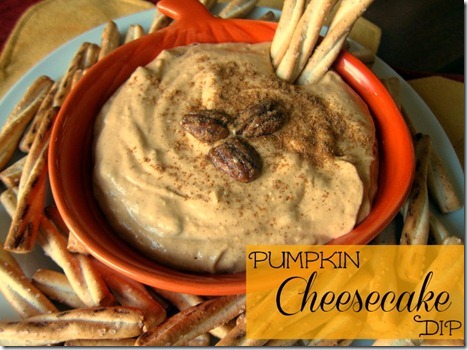 Pumpkin Cheesecake Dip