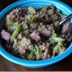 chicken sausage with quinoa chicken sausage with quinoa