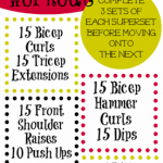 upper body superset workout