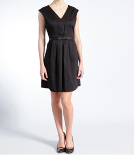 black mistletoe dress