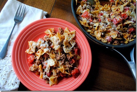 Taco Pasta Skillet