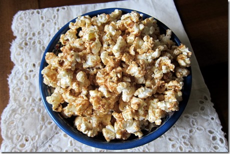 Cinnamon PeanutButter Popcorn