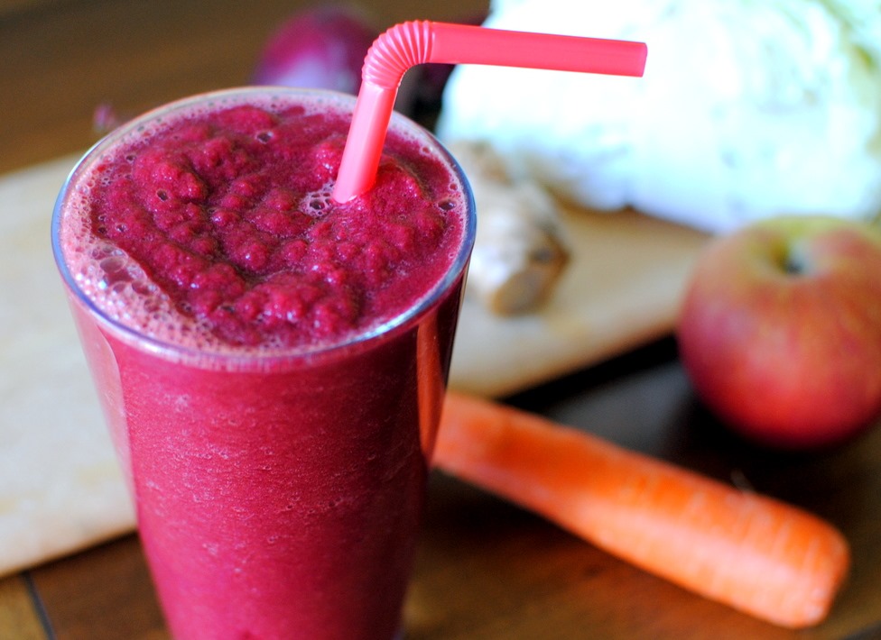 Ginger Beet Smoothie Peanut Butter Fingers