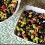 Black Bean and Edamame Salad Black Bean and Edamame Salad
