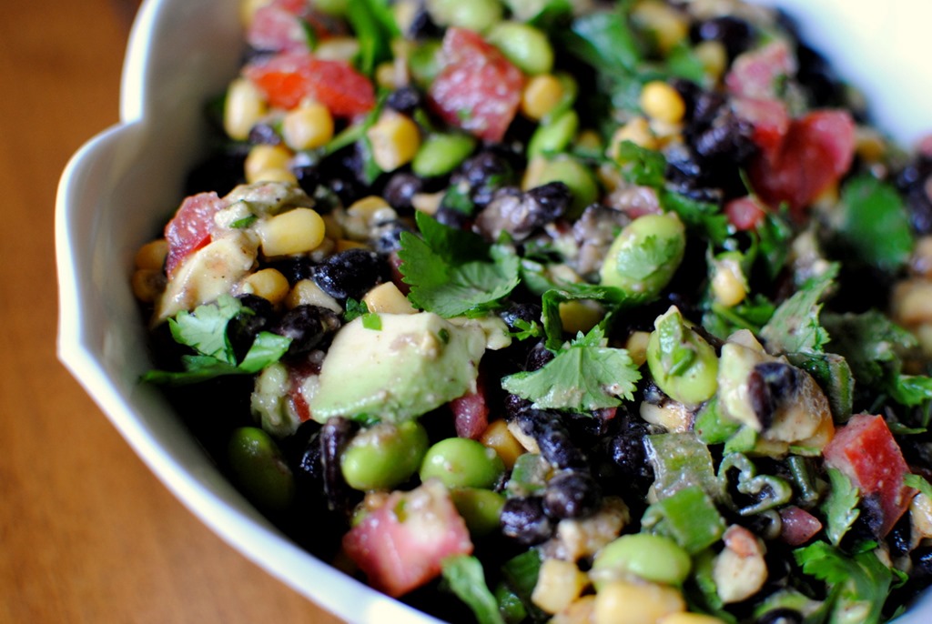 Edamame Black Bean Salad Recipe
