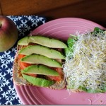 Ezekiel Veggie Sandwich Ezekiel Veggie Sandwich