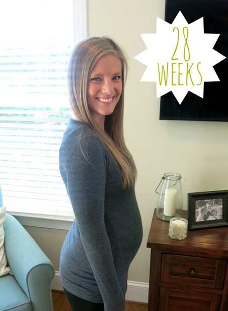 Week 28 // Belly Pics | Pregnant Belly Pics | 28 weeks 