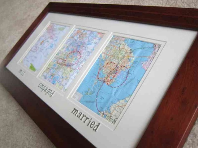 ... into the gift I gave to Ryan for our one year wedding anniversary