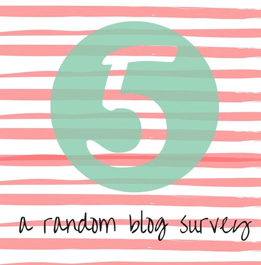 FIVE - A Random Blog Survey