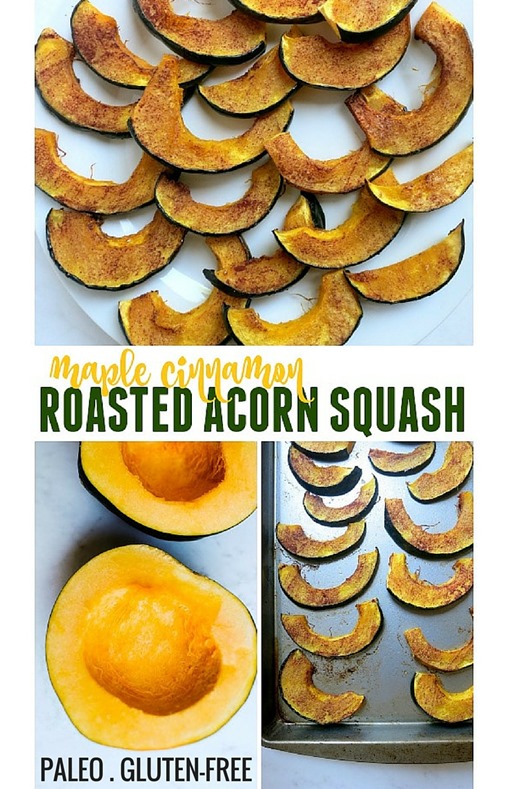 Maple Roasted Acorn Squash Recipe — Dishmaps