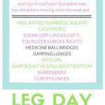 Leg Day Workout