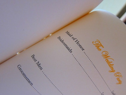 wedding menus and programs 057