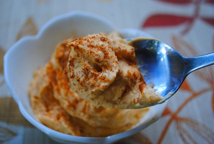 pumpkin cheesecake mousse 012