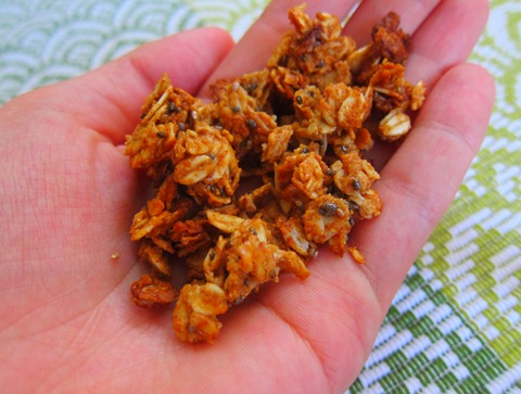 almond butter granola 024