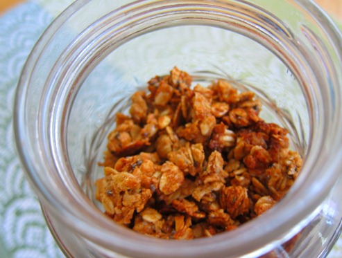 almond butter granola 028