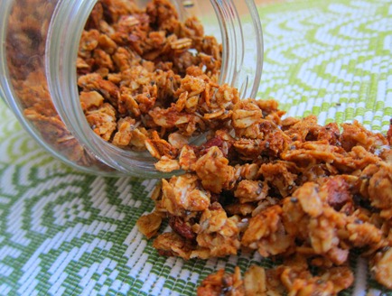 almond butter granola 031