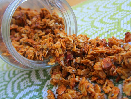 almond butter granola 032