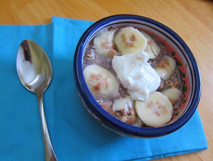 chocolate overnight oats 002