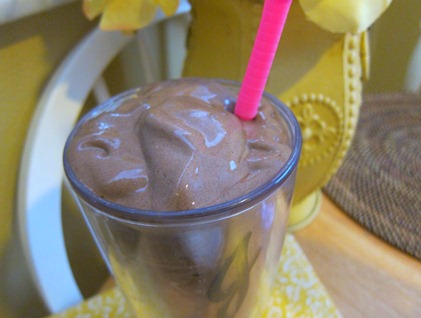 chocolate smoothie 003