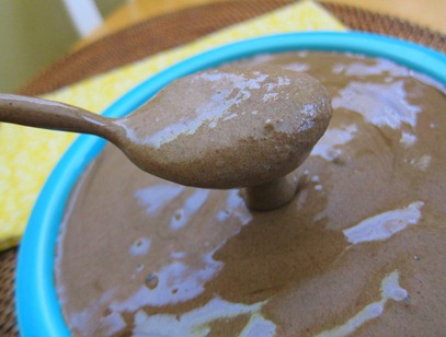 chocolate smoothie bowl 007