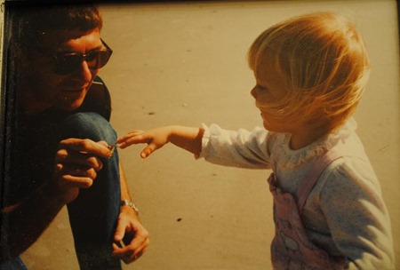 dad and daughter