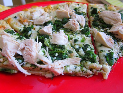 newmans own white pizza 006