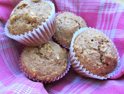 oatmeal banana flax muffins 004