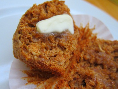 oatmeal banana flax muffins 010