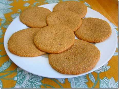 wheat germ cookies 051