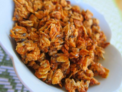almond butter granola 023