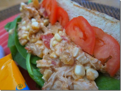 buffalo chicken salad 010