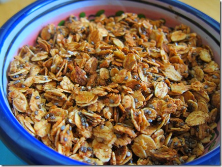 cinnamon chia seed granola 011