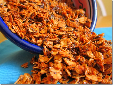 cinnamon chia seed granola 016