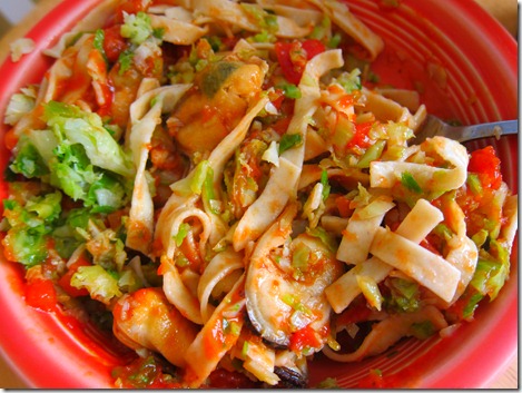 mussels and pasta 004