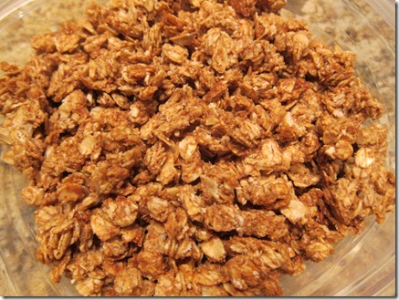 peanut butter granola 001