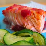 raspberry glazed salmon 004 raspberry glazed salmon 004