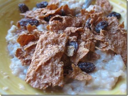 cereal and oatmeal