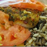 herb crusted tilapia 009