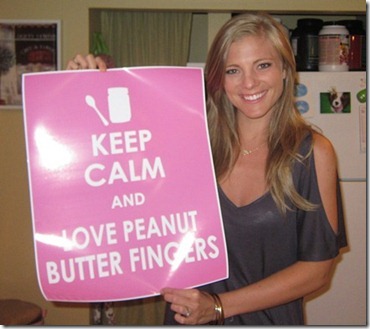 peanut butter fingers print