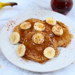 Banana Bread Protein Pancakes