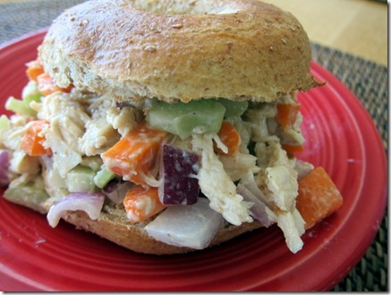 bbq chicken salad 056